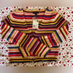 Forever 21 striped cardigan size L